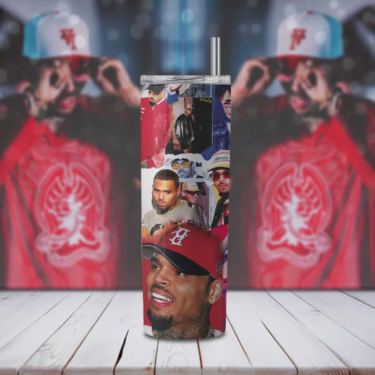 Chris Brown Inspired 20oz Tumbler | Breezy Vibes Only